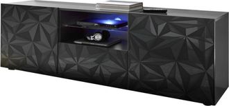 Aquadesign Mueble tv en melamina antracita