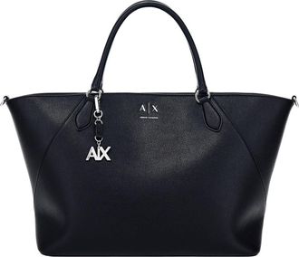 A|X Armani Exchange Tassen, Dames, Zwart, ONE Size, Leer, Shopper
