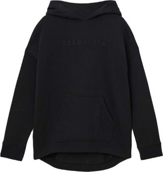 AllSaints Vision Etie Cotton Blend Hoodie in Black at Nordstrom, Size X-Small