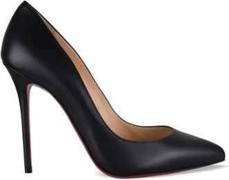Christian Louboutin Kate 100 Pumps - Dames - Pumps - Zwart - 35 1/2 EU - Leer - Schoenen