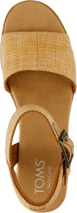 Toms Diana Sandal Brown Sugar Raffia 10021966 Womens