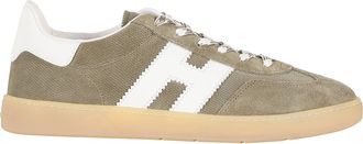 Hogan Brown Cool Laced Suede Sneakers
