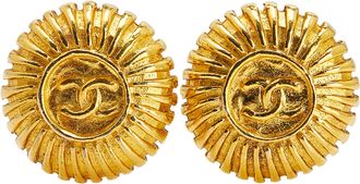 Chanel Vintage Logo Studs