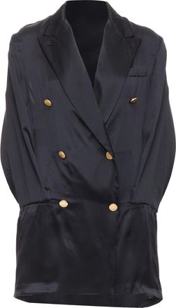 Maison Margiela tucked sleeve blazer dress