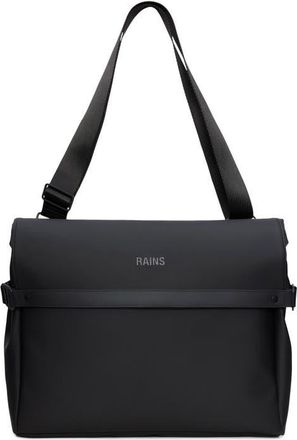 Rains OTG Waterproof Messenger Bag in Black at Nordstrom