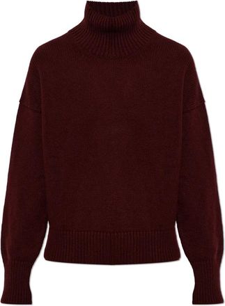 &Daughter Jersey de cuello alto Sora Slouch - Knitwear - Mujer - Rojo - XS