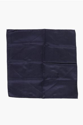Corneliani Silk Satin Pocket Square size Unica