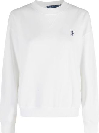 Polo Ralph Lauren Sweatshirt met ronde hals - Dames - Sweatshirts - Wit - XS - Hoodies & sweatvesten