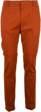 Dondup Gaubert Broek - Heren - Chinos - Oranje - W36 - Katoen - Broeken