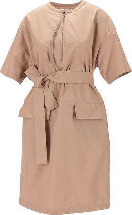 Moncler Belted Midi Dress