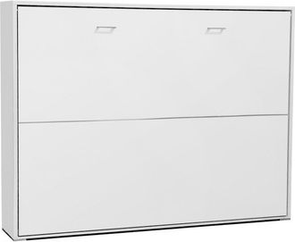 Muemue Cama Abatible Aglomerado Melaminizado Blanca 135x190cm
