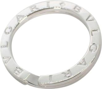 Bulgari Pre-owned Sleutelhanger - Dames - Vintage Accessoires - Grijs - ONE Size - Vintage
