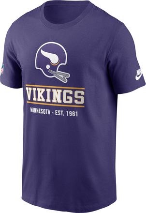 Nike Minnesota Vikings Essential Nike Mens Dri-FIT NFL Long-Sleeve T-Shirt in Purple | 02ET52MQ9M-TC1