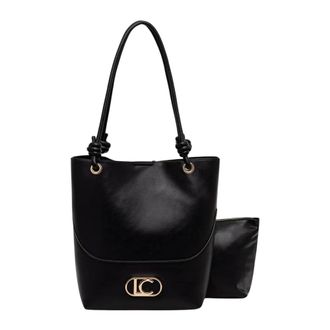 Lola Casademunt Borsa Tote in Ecopelle - - Bags - Donna - Nero - ONE SIZE