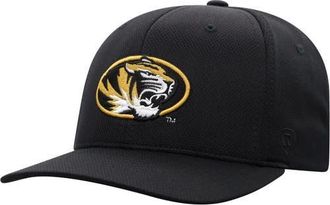 Top of the World Mens Top of the World Black Missouri Tigers Reflex Logo Flex Hat at Nordstrom, Size Medium/large