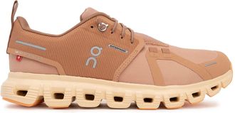 On Womens Cloud 6 Waterproof Sneakers, Sandstone/Blonde, 6 UK