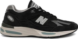 New Balance 991 sneakers in black suede