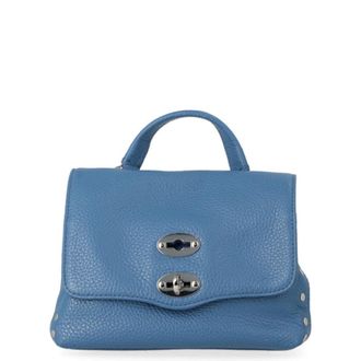 Zanellato Handbags, female, Blue, Size: ONE SIZE Postina Daily Blue Isola DElb