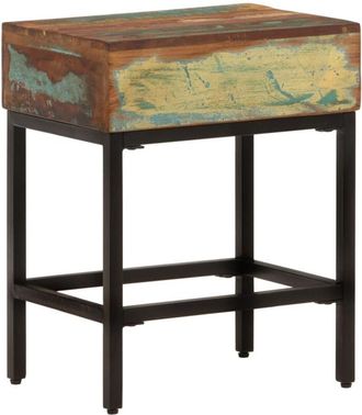 vidaXL Side Table 40x30x51 cm Solid Wood Reclaimed vidaXL