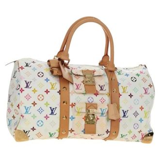 Louis Vuitton Pre-owned Boston Bag - Dames - Pre-owned - Wit - Maat: ONE Size Leer