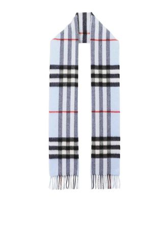 Burberry Checked cashmere scarf