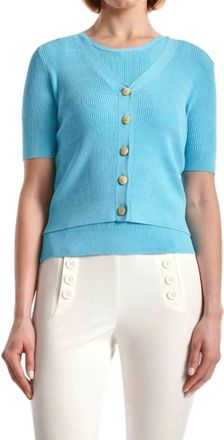 Capsule 121 Worship Sweater In Turquoise