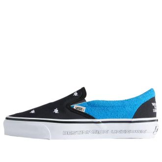 Vans x Liberaiders Premium Classic Slip On 98 Black Bright Azure VN000ZACFW0