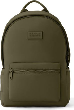 DAGNE DOVER Dakota Large Neoprene Backpack in Dark Moss at Nordstrom