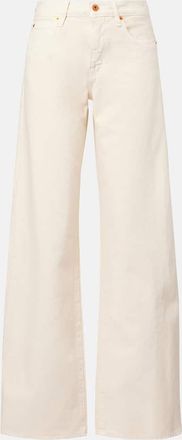 Slvrlake Denim Jeans a gamba larga Mica a vita media