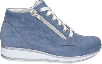 Durea Schoenen, Dames, Blauw, 37 1/2 EU, Su&egrave;de, Savoia Half-high