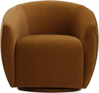 TOV Furniture Jordan Velvet Swivel Chair