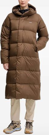 Hagl&ouml;fs Lange donsjas - Bruin
