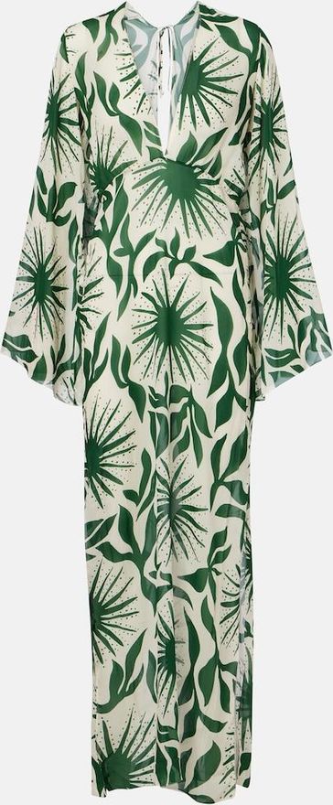 Odele printed maxi dress