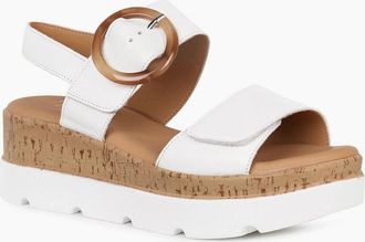 Lotus Womens Cammie Womens Sandals - White - Size: 6