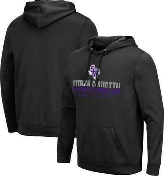 Colosseum Mens Colosseum Black Stephen F Austin Lumberjacks Lantern Pullover Hoodie at Nordstrom, Size Small