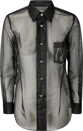 Comme Des Garçons Button-up blouse - Zwart
