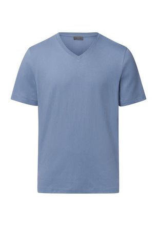 Hanro Living Shirts Cotton V-Neck T-Shirt in Dusky Aqua at Nordstrom, Size Small