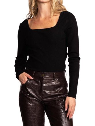 Pink Martini Elanor Sweater In Black