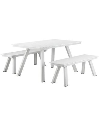 Pangea Home Indoor/Outdoor Jack 3Pc Dining Set