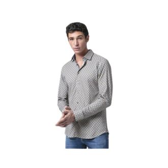 DeSoto Overhemden, Heren, Blauw, L, Katoen, Overhemd