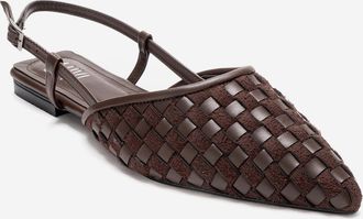 Prologue Chanda Puntig Neus Gevlochten Sandaal