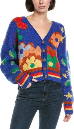 Mother The Button Alpaca & Wool-Blend Cardigan