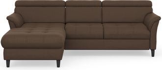 Sit&more Ecksofa »Marano L-Form« inklusive Kopfteilverstellung, wahlweise mit Bettfunktion, Bettkasten