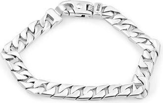 Pompeii3 Mens solid 14k Gold (40gram) or Platinum (65gram) 9mm Link Bracelet 8.5