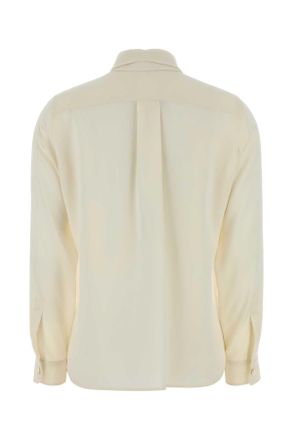 Max Mara 2611111091600 070 Avorio Exterior: Silk Camicie Shirt