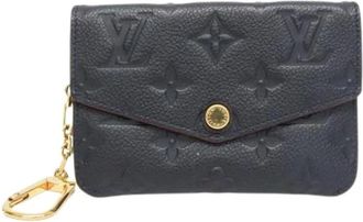 Louis Vuitton Pre-owned Wallets, female, Blue, Size: ONE SIZE Pre-owned Canvas Wallet