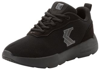 Karl Kani Sneaker KARL KANI SNUG RUNNER, Herren, Gr. 44,5, schwarz (schwarz, leuchtendes gr), Synthetik, Textil, Schuhe Sneaker