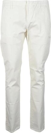 Dondup Heren, Broeken, Wit, Maat: W29 Katoen