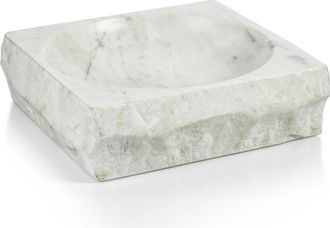 Zodax Terni Decorative Marble Dish in White at Nordstrom Rack