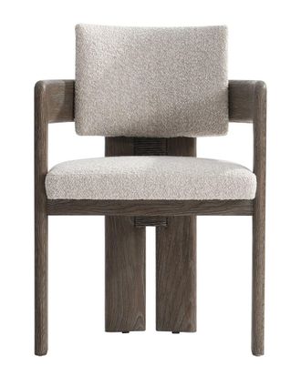 Bernhardt Casa Paros Arm Chair With Decorative Back